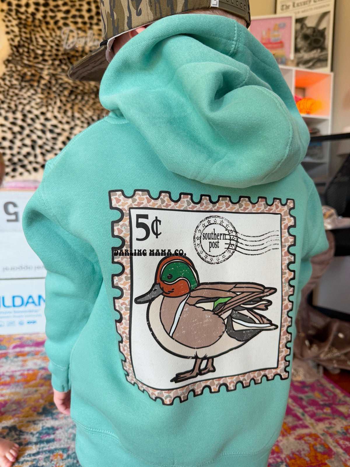 (RTS) 4T Southern Duck Stamp Hoodie