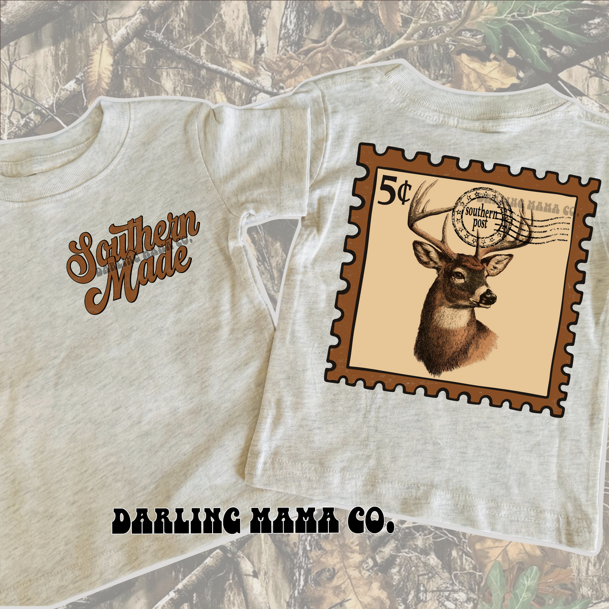 Southern buck stamp tee
