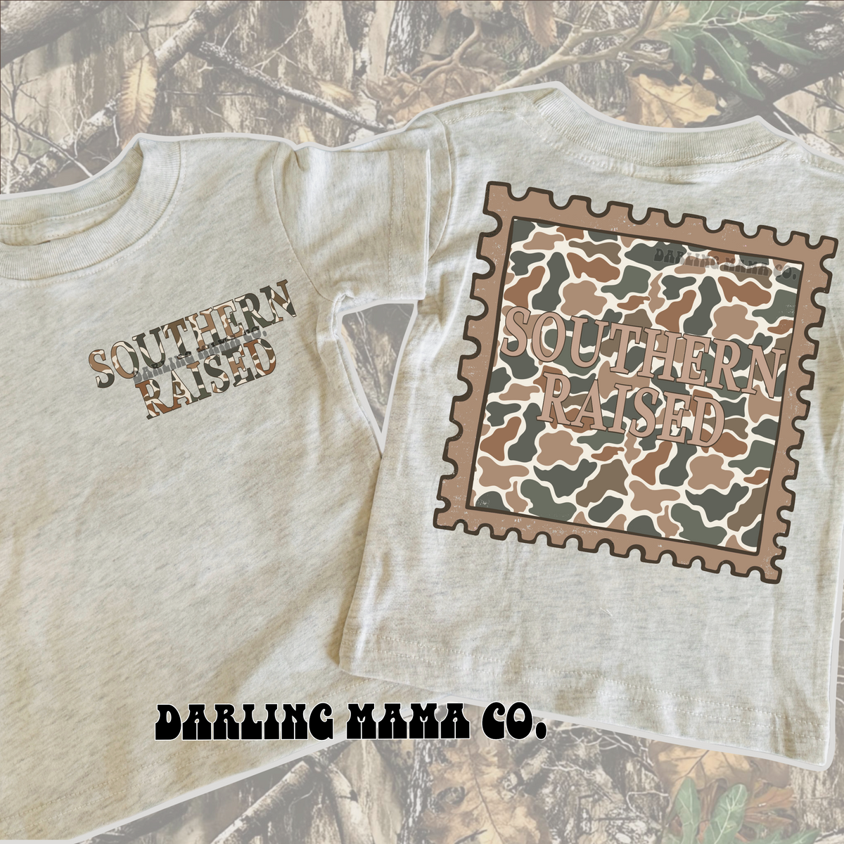 Southern raised stamp tee