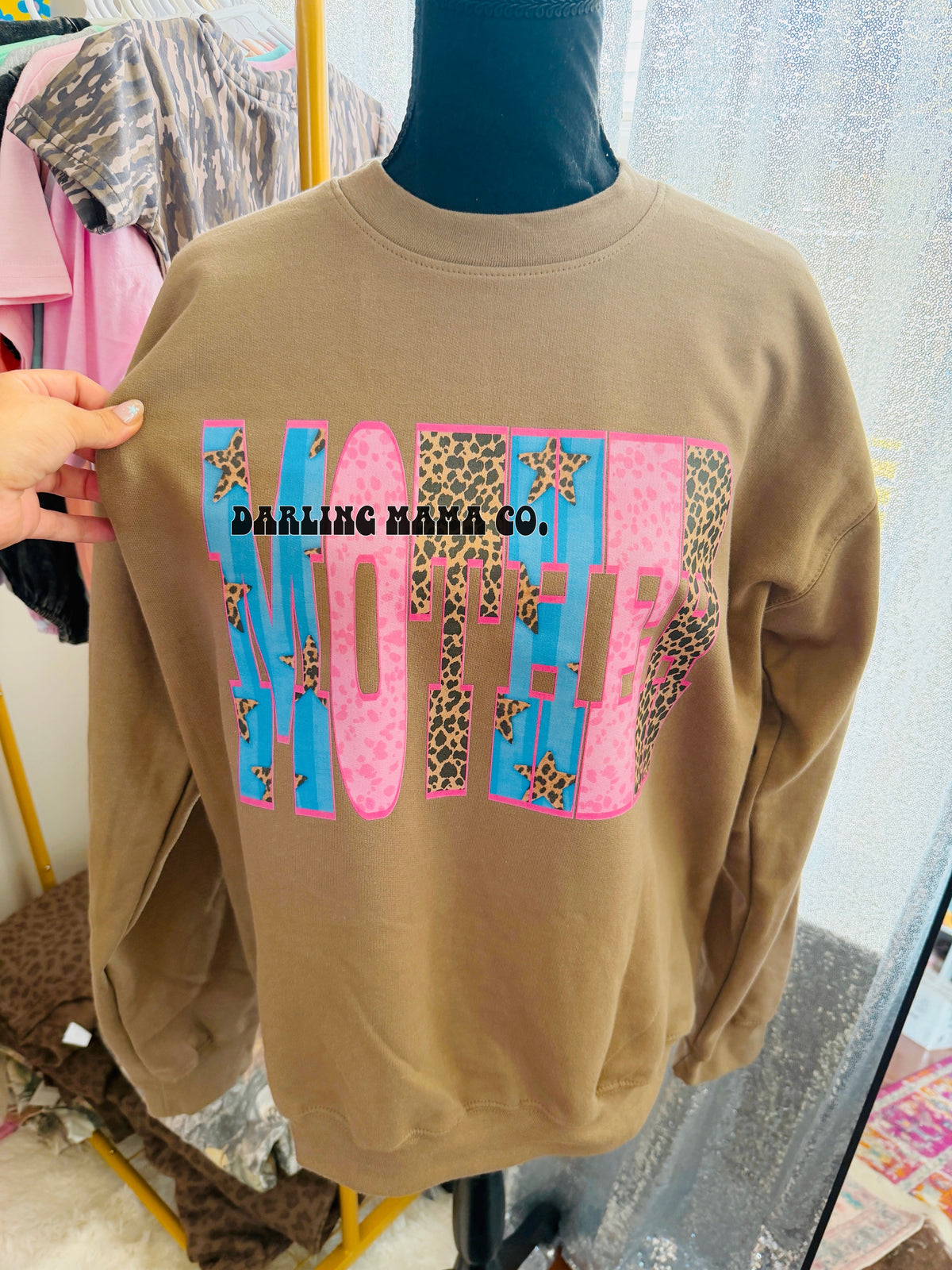(RTS) Medium Funky Mother softstyle crew
